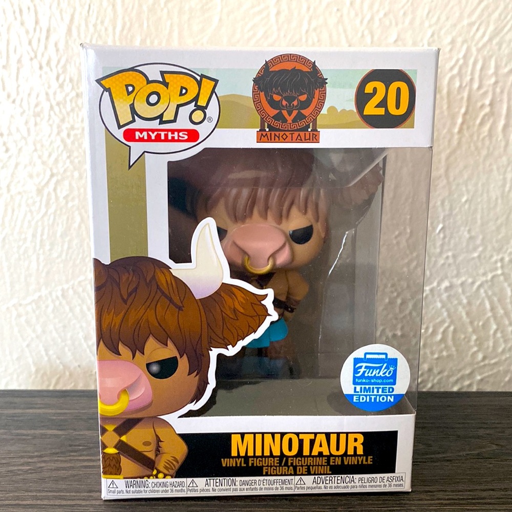 Funko Pop myths limited edition Minotaur #20 - Picture 1 of 5